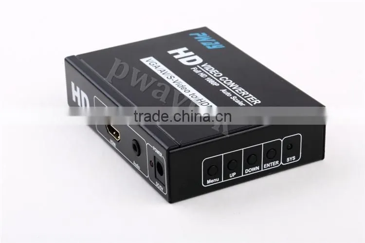 AV&S-video &VGA to HDMI video converter resolution up to 1080p full hd receiver