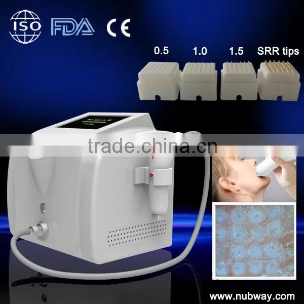 2MHz Radio Frequency bipolar/tripolar fractional/fractionated rf Skin Rejuvenation rf fractional