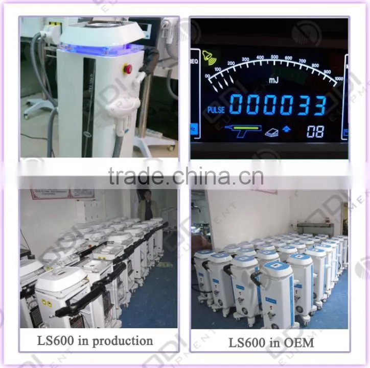 Hot Sale CE Q-Switch Nd Yag Laser Pigment/Tattoo Removal System Home Use