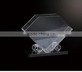 JF-190 transparent vertical V shaped tissue box