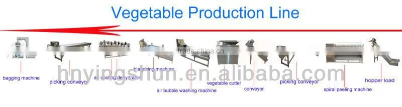 stainless steel fried potato chips processing machines