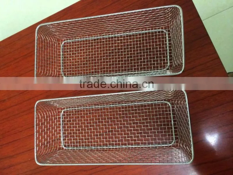 Stainless steel 304 wire basket for food storage