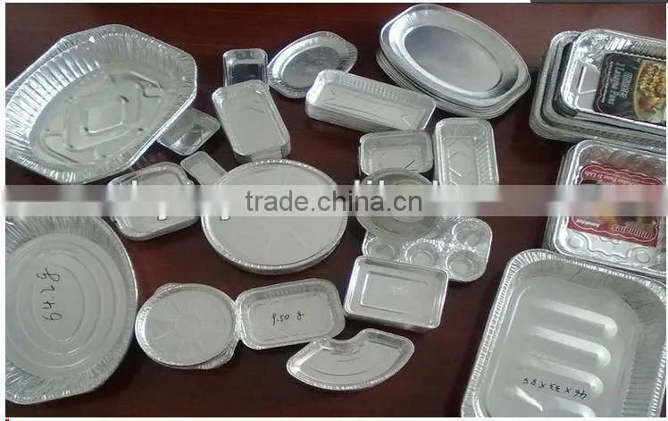 competive price aluminum foil food container making machine