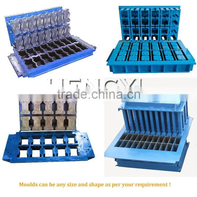 QT4-15/refractory brick cutting machine/ Factory price press machine clay brick/High quality hydraulic press brick machine