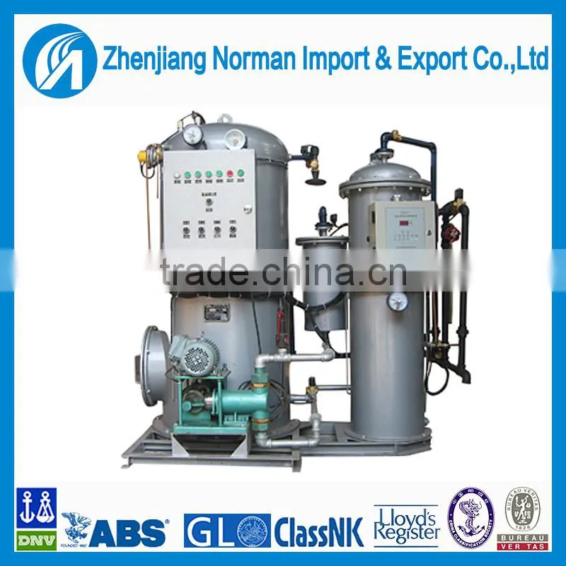 Marine oil water centrifuge separator