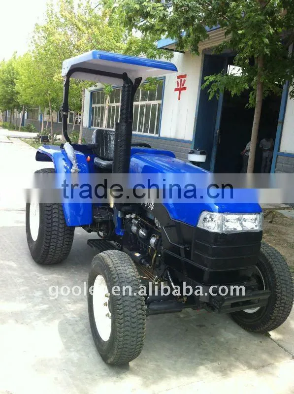 Middle LZ404 4WD 40HP hinomoto/ford tractor with Turf tyre, add 4in1 loader