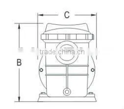 STP series swimming pool pump
