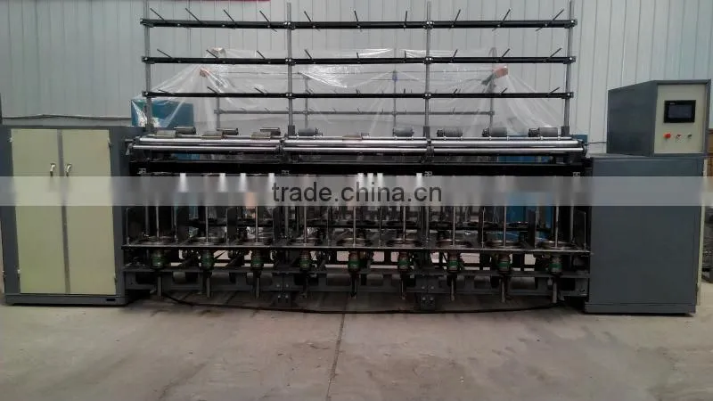 Rope making machine pre-twister for twisting rope yarn