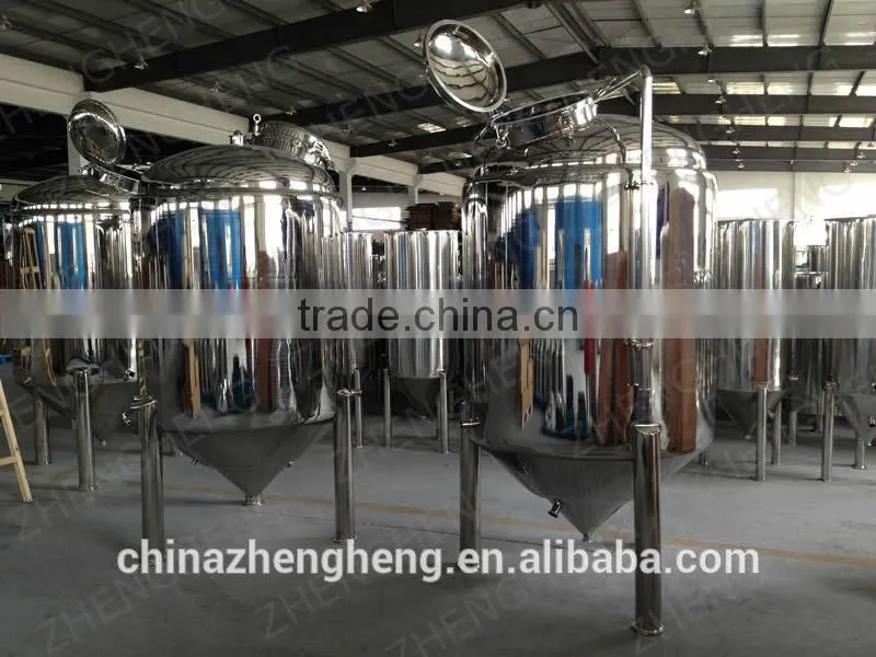 Stainless steel bright beer tank with insulation