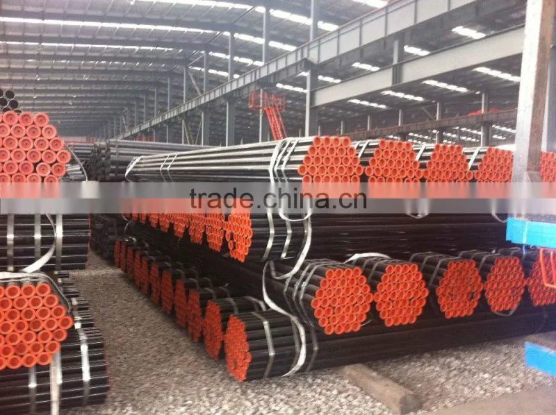 black seamless steel pipe from Tianjin