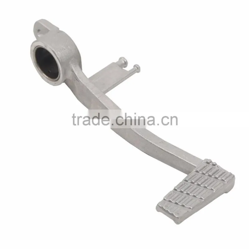 Silver Folding Rear Brake Foot Pedal For Suzuki GSXR1000 GSX-R1000 2005-2014 06