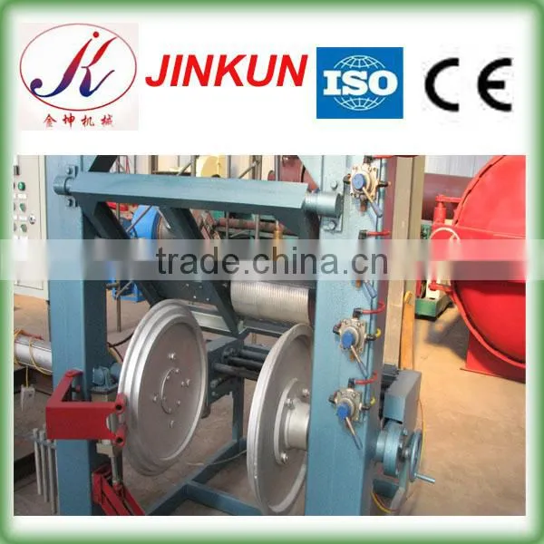 Tire retread & tire building machine for truck & car tires