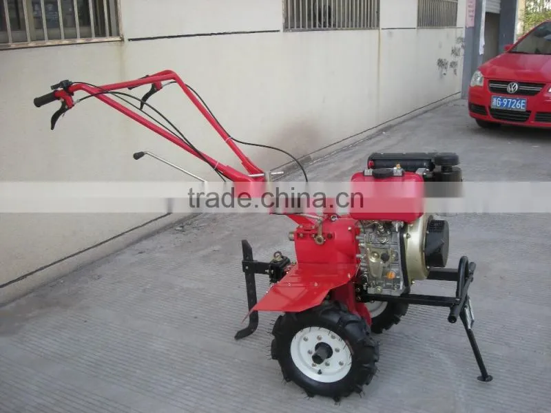 high quality diesel power tiller machine with gear box