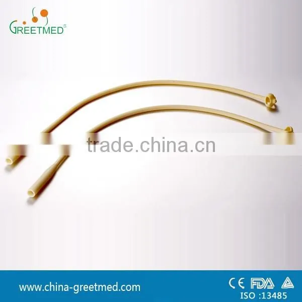 disposable natural latex malecot catheter