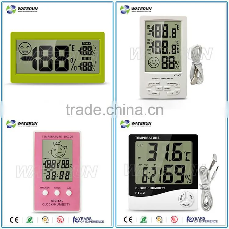 multi function thermometer hygrometer ,indoor /outdoor thermometer hygrometer