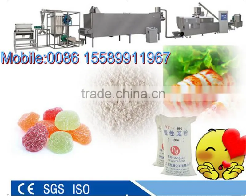 Modified starch food machine
