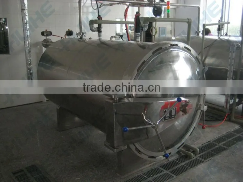 sterilizing retort equipment for food