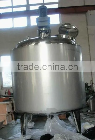 Vertical type Stainless Steel cosmetic mixing tank