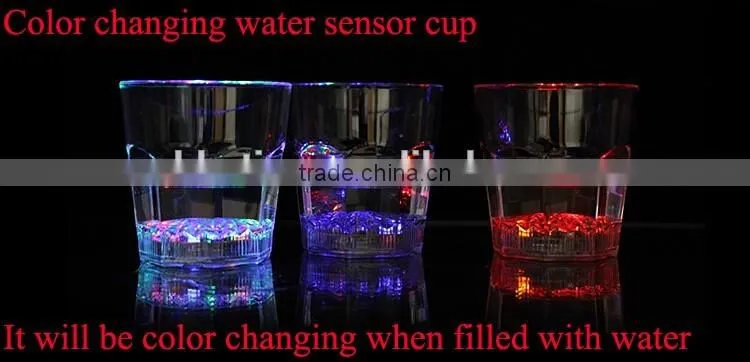 WATER SENSOR CUP COLOR CHANGING LED WATER SENSOR GLASS
