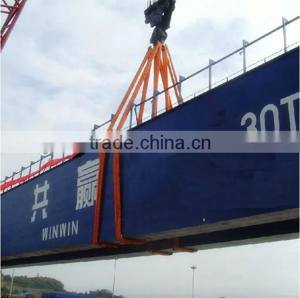 Polyester lifting flat webbing slings
