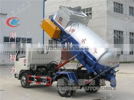 Fecal suction tank truck CLW5080GXE3 Fecing suction truck