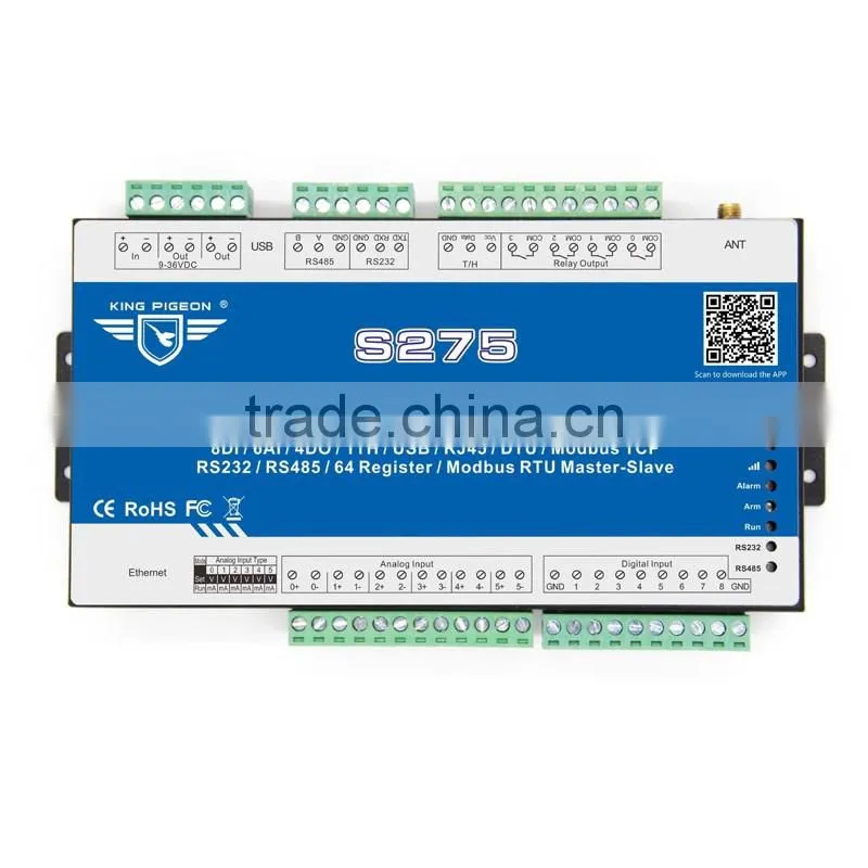 GSM SMS Gateway electricity cabinet remote monitoring system S271