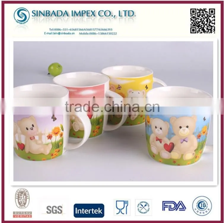 Eco-Friendly feature porcelain mugs as promotional gifts for teenagers