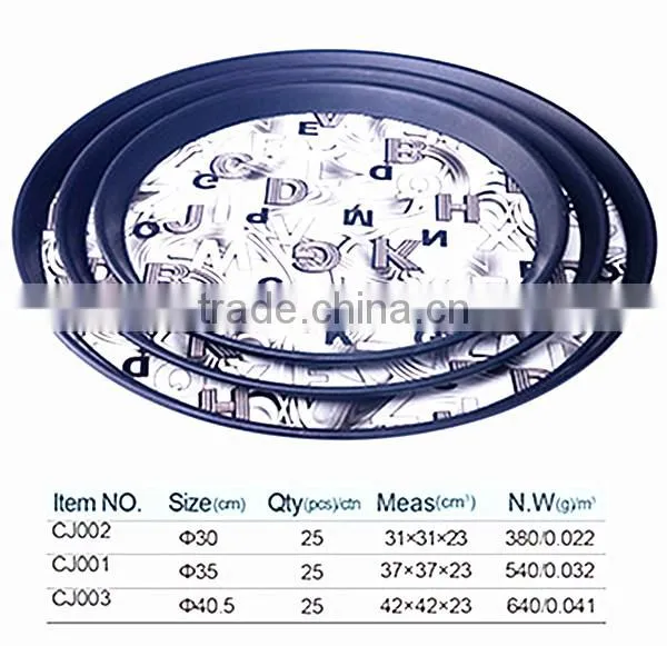 Serving Tray Sets, Round/Square Melamine Tray for European Market