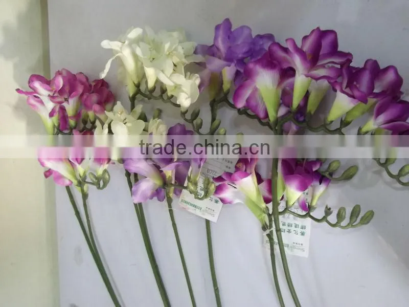 artificial handmade 2-branch orchid flower