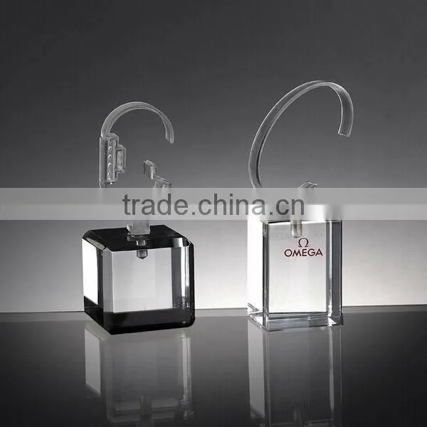 2015 newest design acrylic watch display stand custom acrylic display stand for watch PMMA material acrylic watch show stand