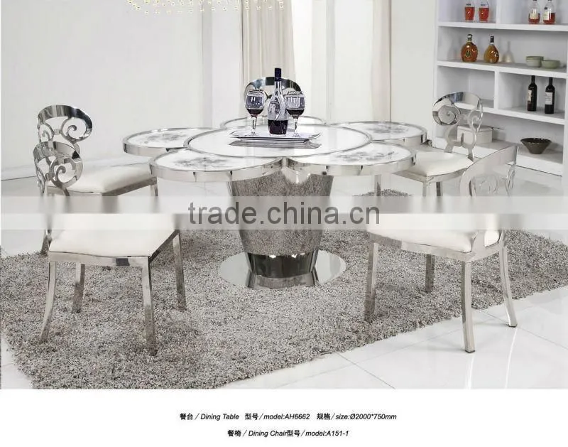 AH2191 China alibaba luxury dining table