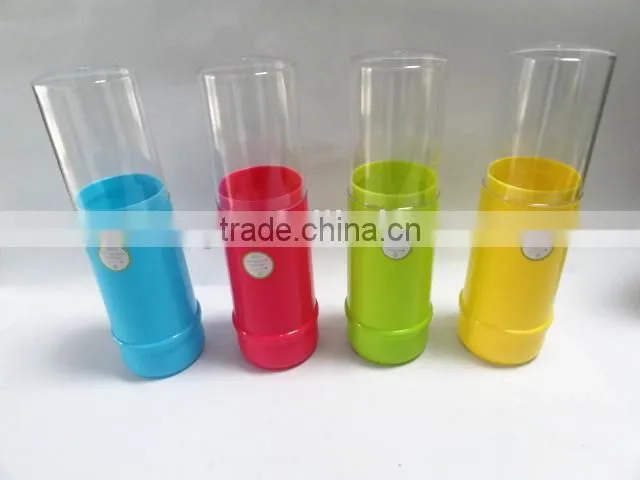 Toothbrush Toothpaste Holder Rack & Pouring Cup Bathroom Wash Set with a lid
