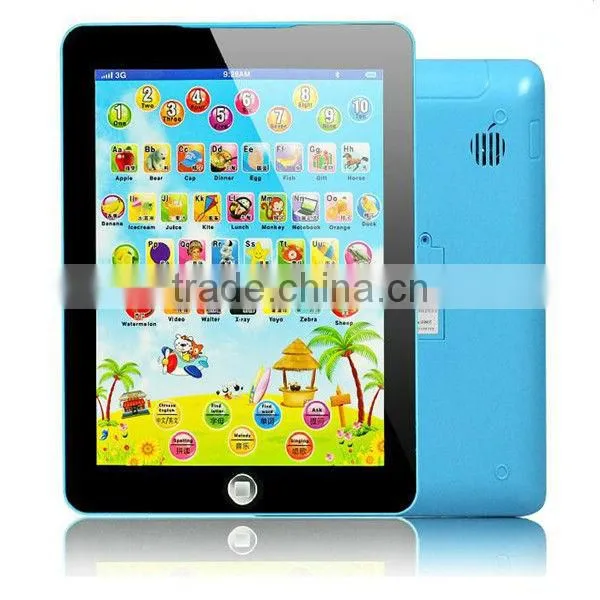 hottest lifelike plastic ipad laptop education toy for kids,suplier on alibaba