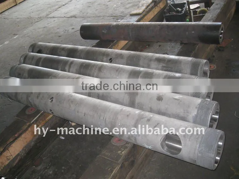 Double screw and barrel for Mikrason extruder machines