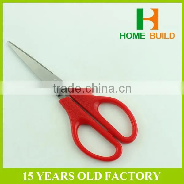 Factory price HB-S6004 Office Scissors Plastic handle stationery scissors for kids