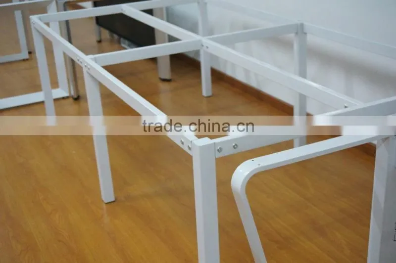 mdf office furniture set 4 people office desk