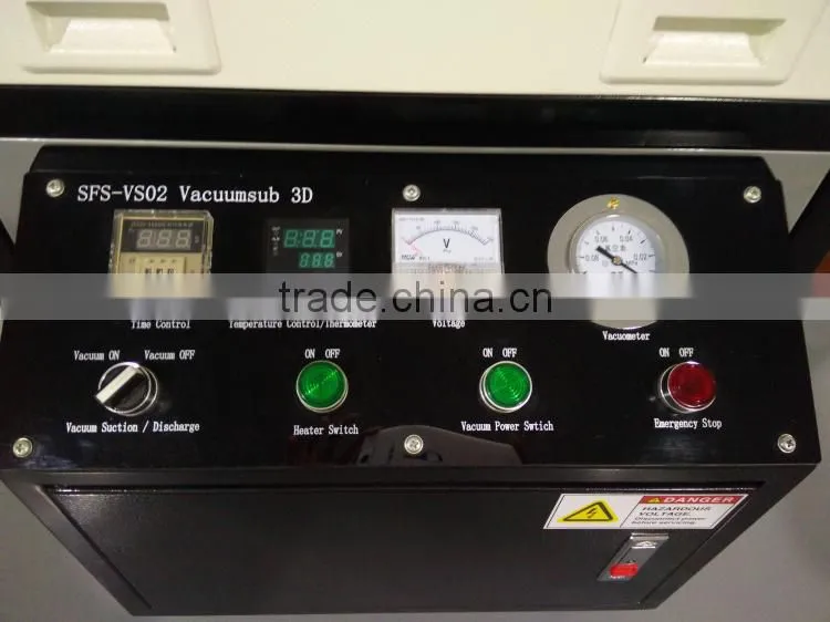 3d sublimation transfer heat press machine for badge
