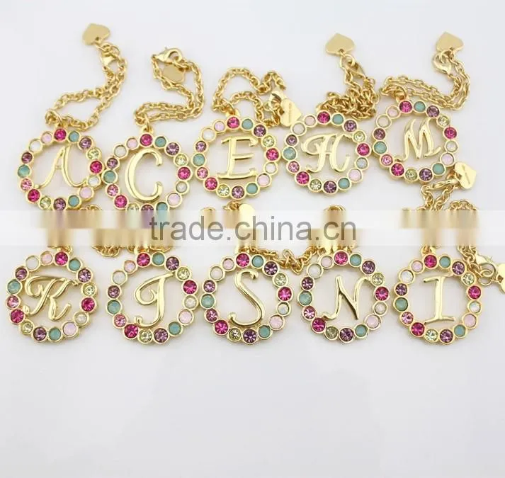 Nice alloy gold bag hanging accessories with crystals,heart chain holder for bag decorative