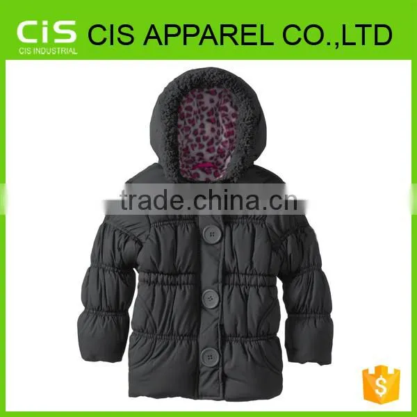 European Nylon down Kid's wear winter cute jacket outdoor child garment