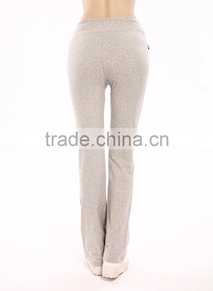 2015 New arrival Custom Dry Fit Sweat Pants Womens Wholesale Yoga Pants