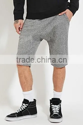 Man four minutes of pants draw string waist shorts