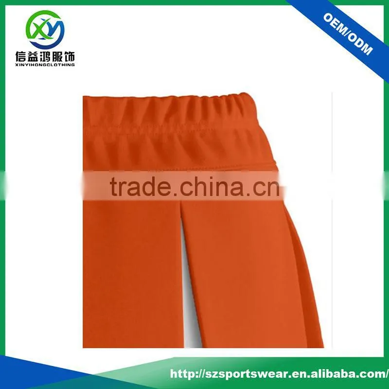 100% polyester double knit fabric contrast color sport skirt for woman