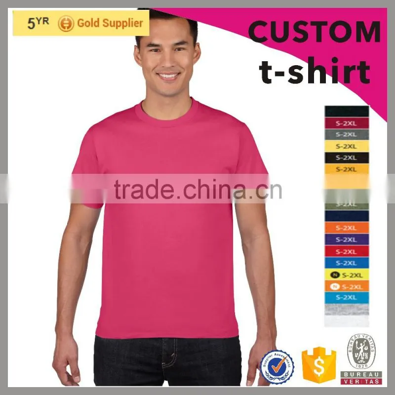 Hot Sale adult tee shirts without printing 180gsm