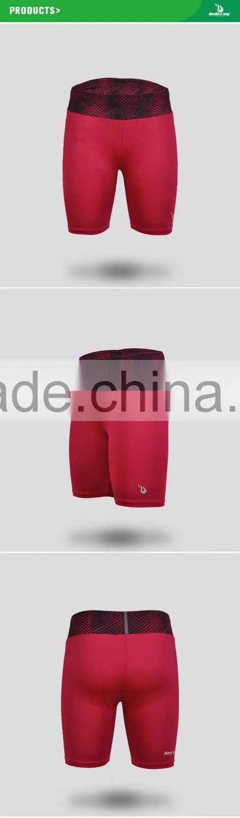 BEROY custom women's crane sports shorts,running gym workout compression shorts