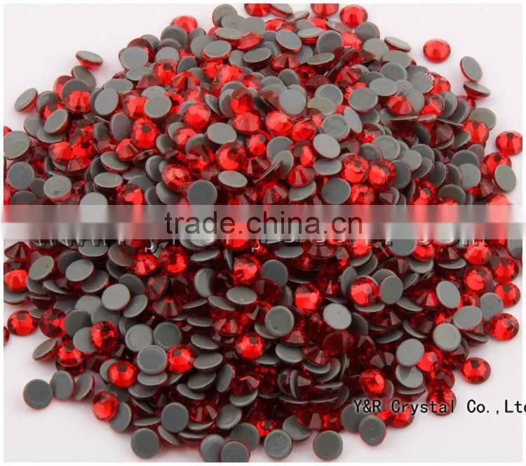 AAA quality Jet hematite hot fix strass drill rhinestone czech hot fix rhinestones
