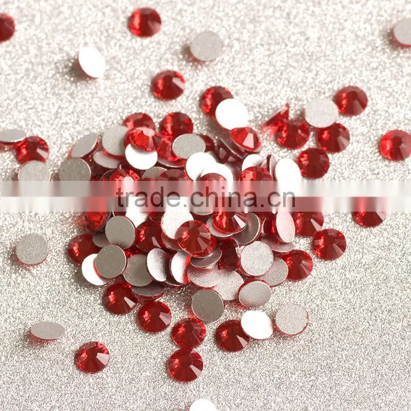 light siam diamond drill strass flat back nail art rhinestones for nail salon