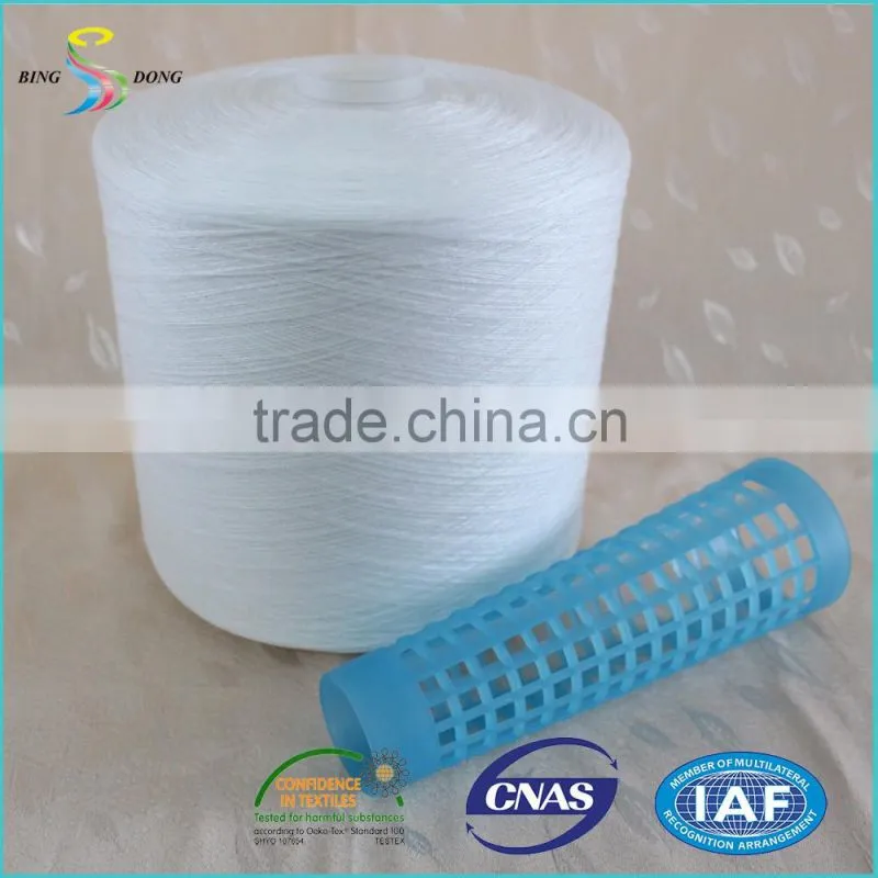 62/2 62/3 raw pattern 50/3 100% virgin spun polyester yarn for sewing