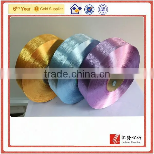polyester filament dope dyed fdy yarn overstock