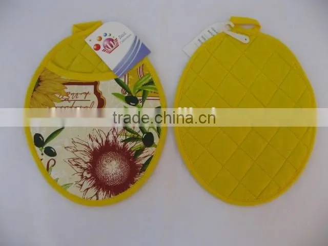 widely used hot sales cotton printing pot holder