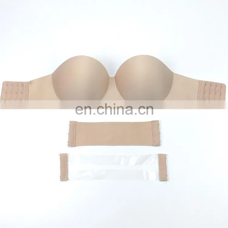 New Fashion Women Bra Sexy 1/2 Cup Seamless Bra Push Up Bralette Half Cup Black A/B/C/D Cup Strapless Invisible Bra Underwear